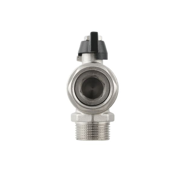 DRBM2 кран кутовий кульовий зв з накидною гайкою DN20 PN40, ТМ Raftec - мініатюра 2