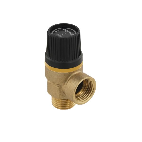Клапан підривний, ЗР, 1/2", 2 бар, RPR012-M, RAFTEC {100} - мініатюра 3