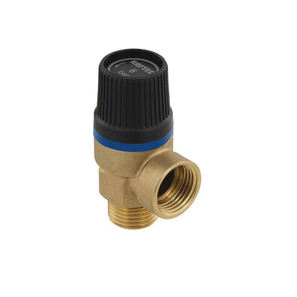 Клапан підривний, ЗР, 1/2", 6 бар, RPR016-M, RAFTEC {100} - мініатюра 5