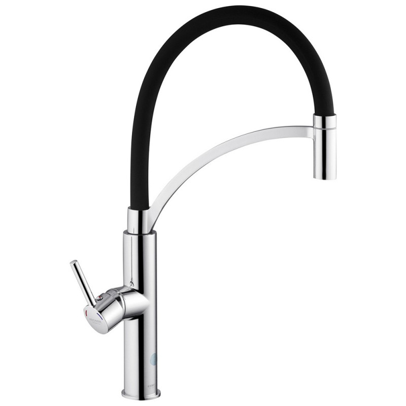 Змішувач Kroner кухня KRP Ersel-C03900BLK (к.35) - мініатюра 5
