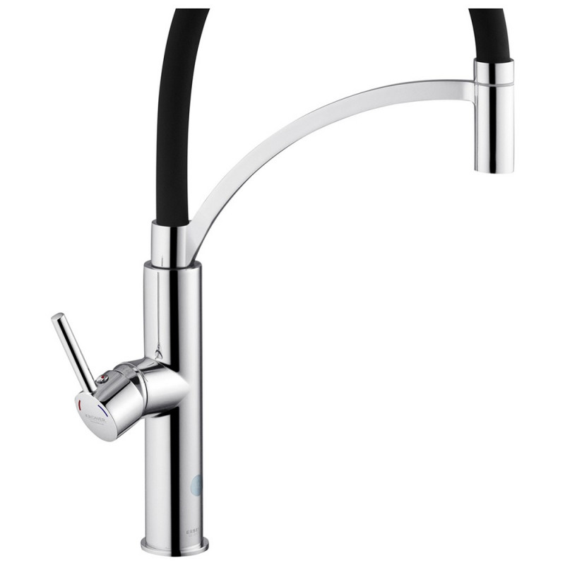 Змішувач Kroner кухня KRP Ersel-C03900BLK (к.35) - мініатюра 7