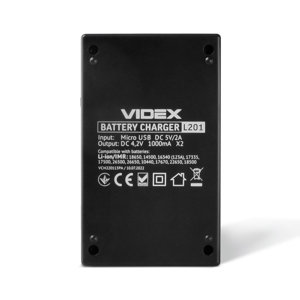 Зарядний пристрій Videx VCH-L201 - мініатюра 3
