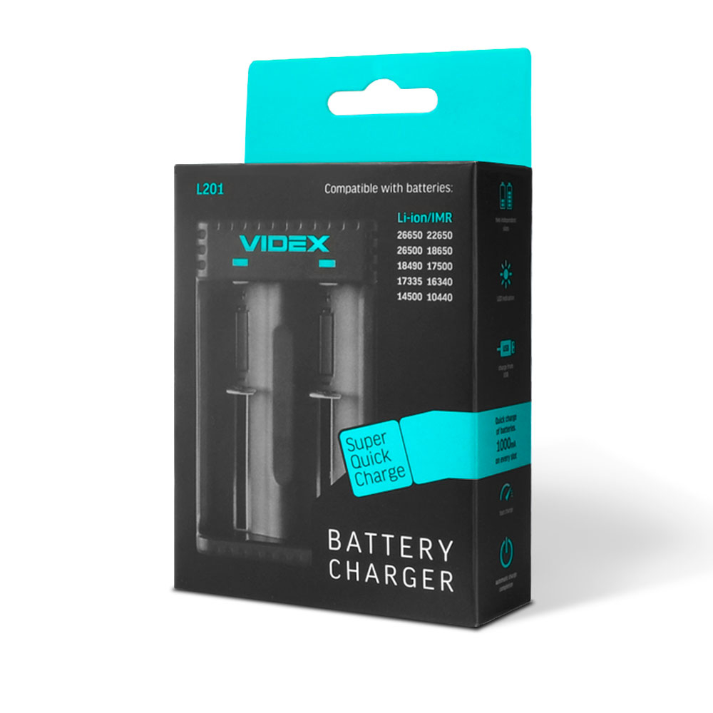Зарядний пристрій Videx VCH-L201 - мініатюра 4