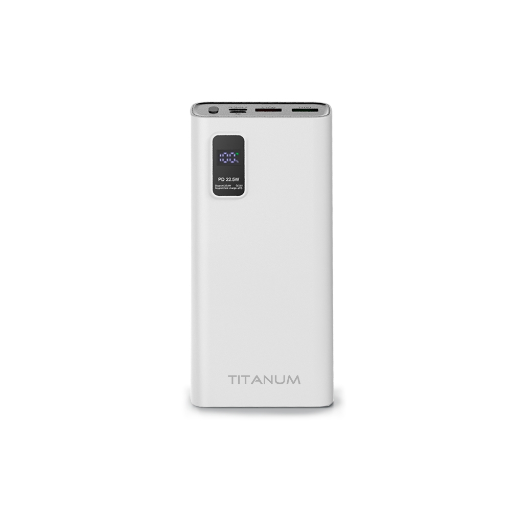 Повербанк TITANUM 727S 20000mAh 22.5W White - мініатюра 4