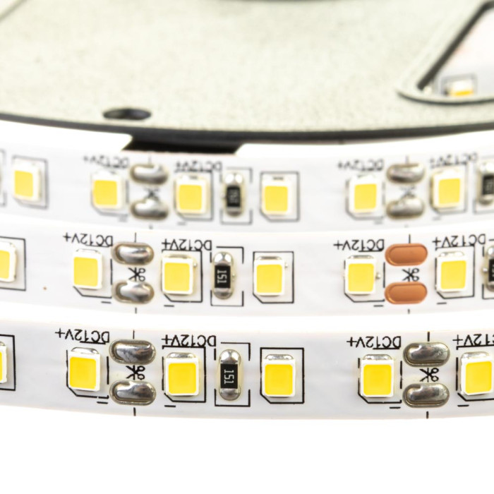 МТК-600WW3528-12 (2700K-3500K) Світлодіодна стрічка smd3528 - подвійна щільність - мініатюра 2