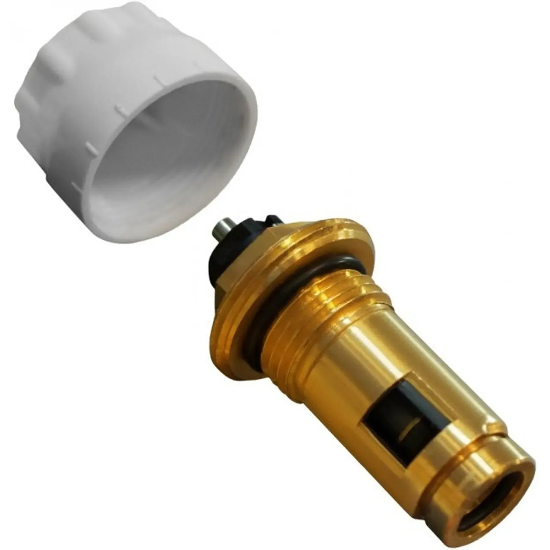 Клапан OUTER під термоголовку М30x1,5 панельного радіатора  PROFESSIONAL  NV-QP 5200 1/2"х41мм - мініатюра 3
