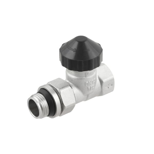 RAFTEC Клапан термостатичний прямий 1/2"х1/2" (под термо) M30 x1.5 (PKPT 11) {25/100} - мініатюра 4