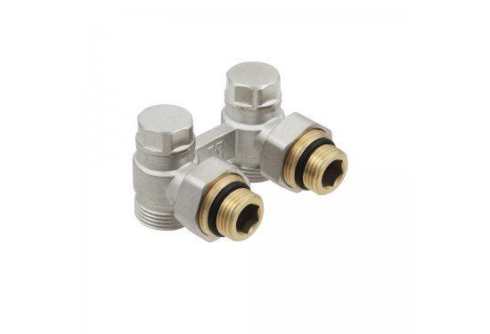 HRKA11 Вузол нижнього підключення радіатора кутовий 1/2x3/4", ТМ Raftec - мініатюра 5