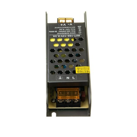 Блок живлення AVT 12V IP20 8,3А - 100W - мініатюра 5