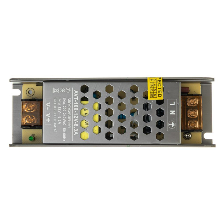 Блок живлення AVT 12V IP20 8,3А - 100W - мініатюра 2