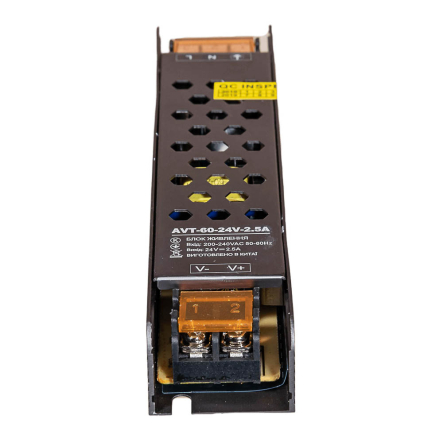 Блок живлення AVT 24V IP20 2,5А - 60W - мініатюра 4