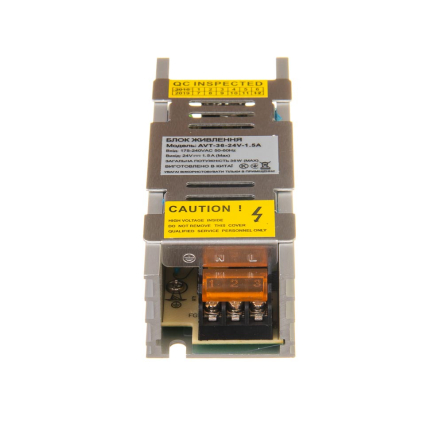 Блок живлення AVT 24V IP20 1,5А - 36W - мініатюра 3