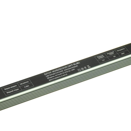 Блок живлення AVT 12V IP20 3А - 36W - мініатюра 2