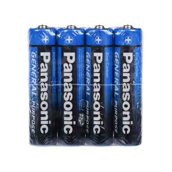 Батарейка R03 General Purpose, PANASONIC (R03BER/4PR) - мініатюра 4