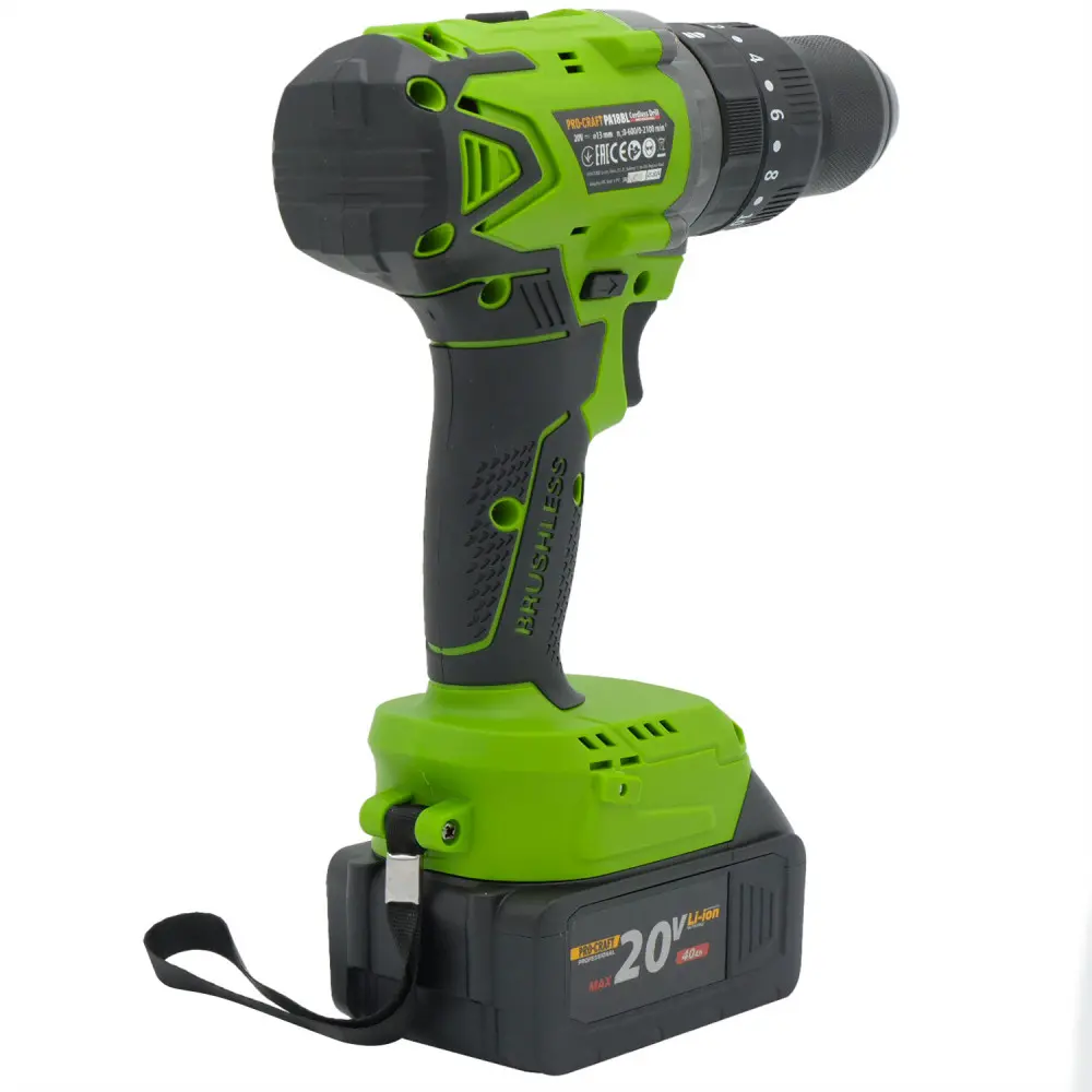 Шурупокрут акумуляторний PROCRAFT INDUSTRIAL 18BL EXTRA - мініатюра 7