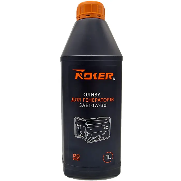 Олива 4Т NOKER SAE 10W - 30 1 л для генераторів - мініатюра 2