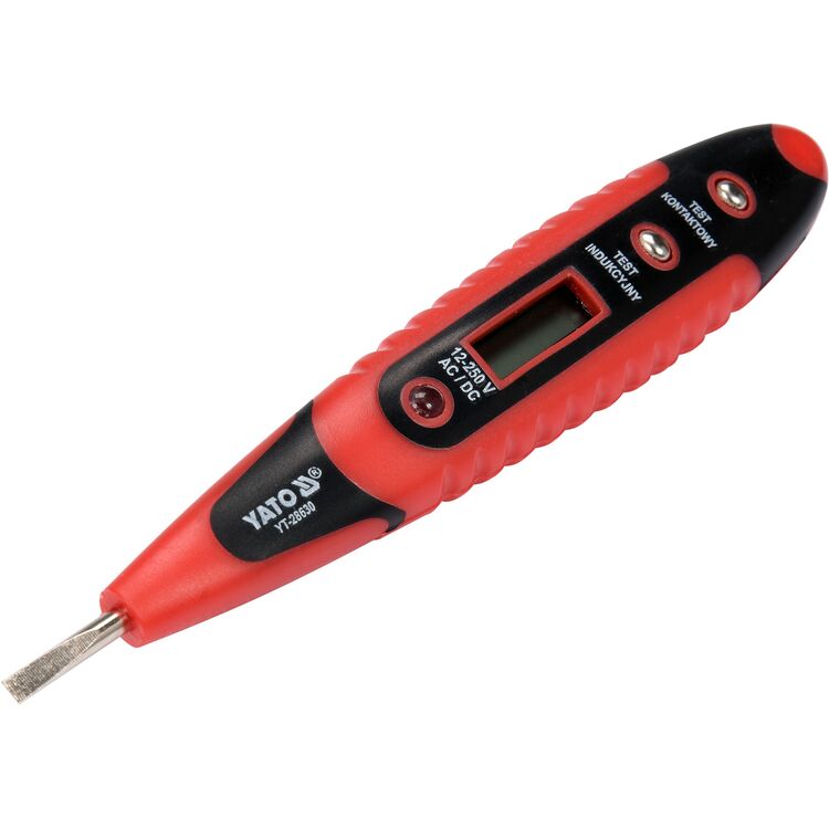 Індикатор контрольний напруги цифровий 12-250 V LCD-1 - мініатюра 3