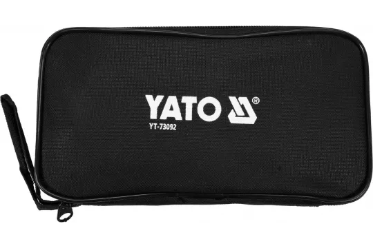 Мультиметр-кліщі для вимірювання електричних параметрів YATO з цифровим LCD-дисплеєм + чохол - мініатюра 4