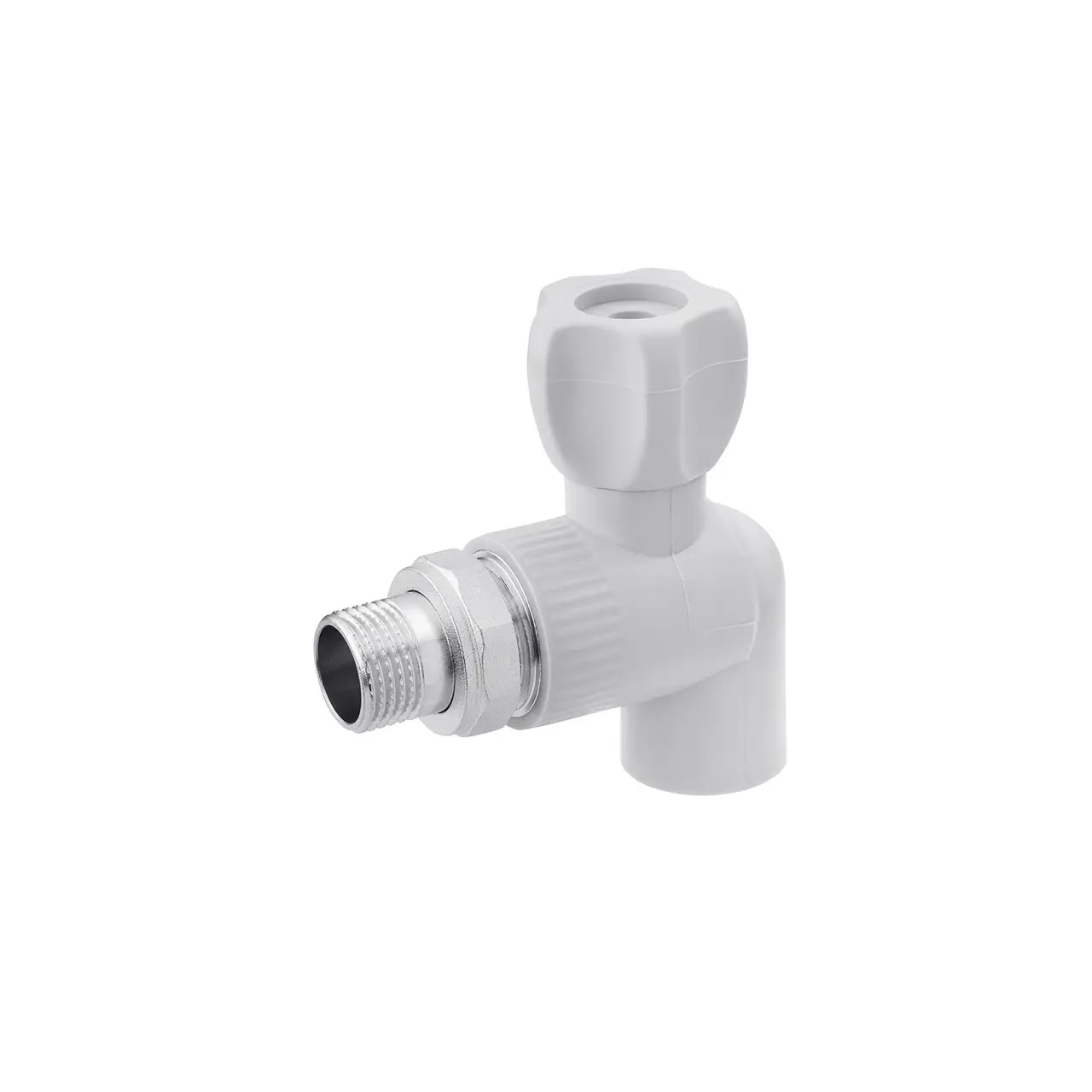 Кран радіаторний кутовий PPR Rozma 20х1/2" - мініатюра 2