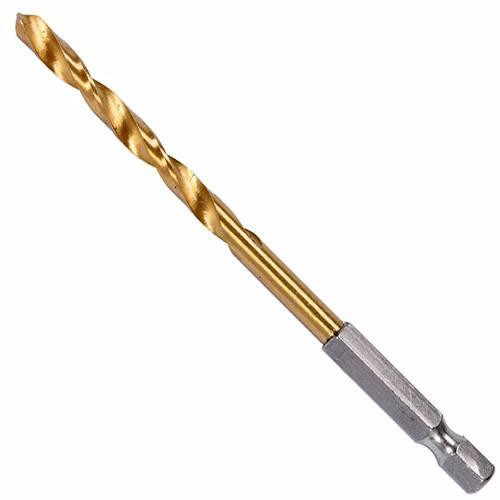 Свердло по металу титанове YATO : HSS-ТІN, Ø= 5,5 мм, l= 113 мм, 6-гран. HEX-1/4" - мініатюра 4