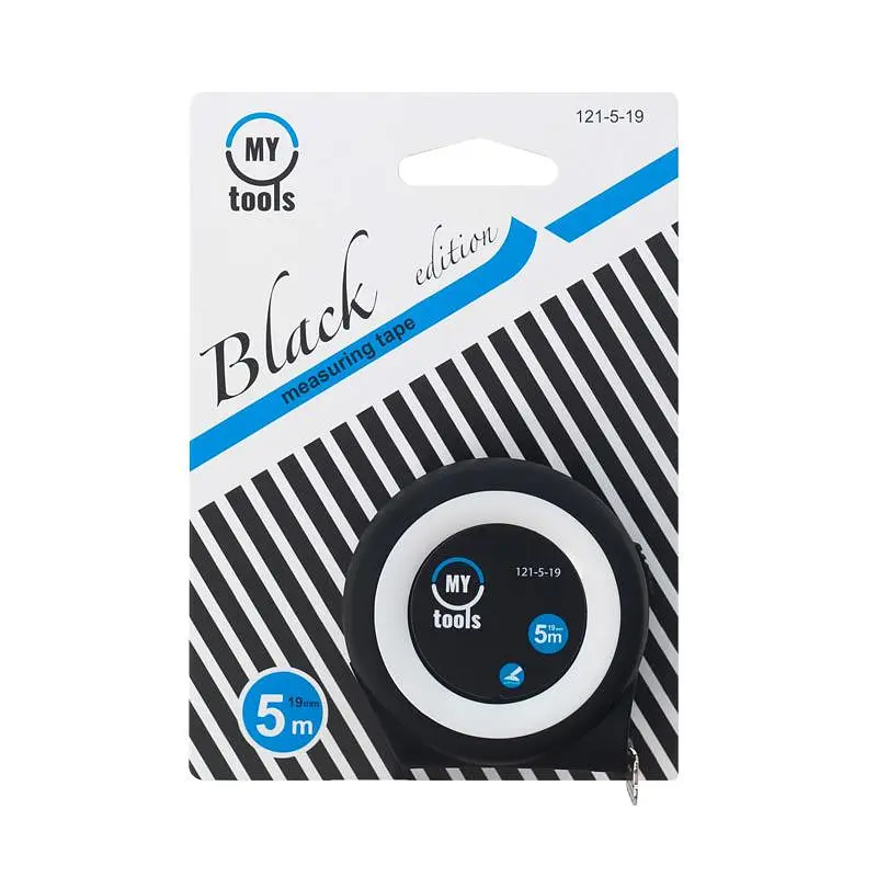 Рулетка вимірювальна Black edition, 5м х19мм - мініатюра 2
