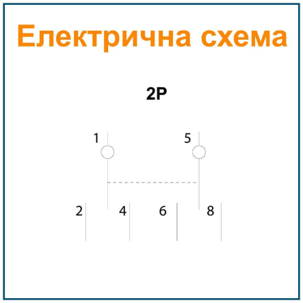 Ручний перемикач вводу (І-0-ІІ) RPV 2P 40A АСКО - мініатюра 2