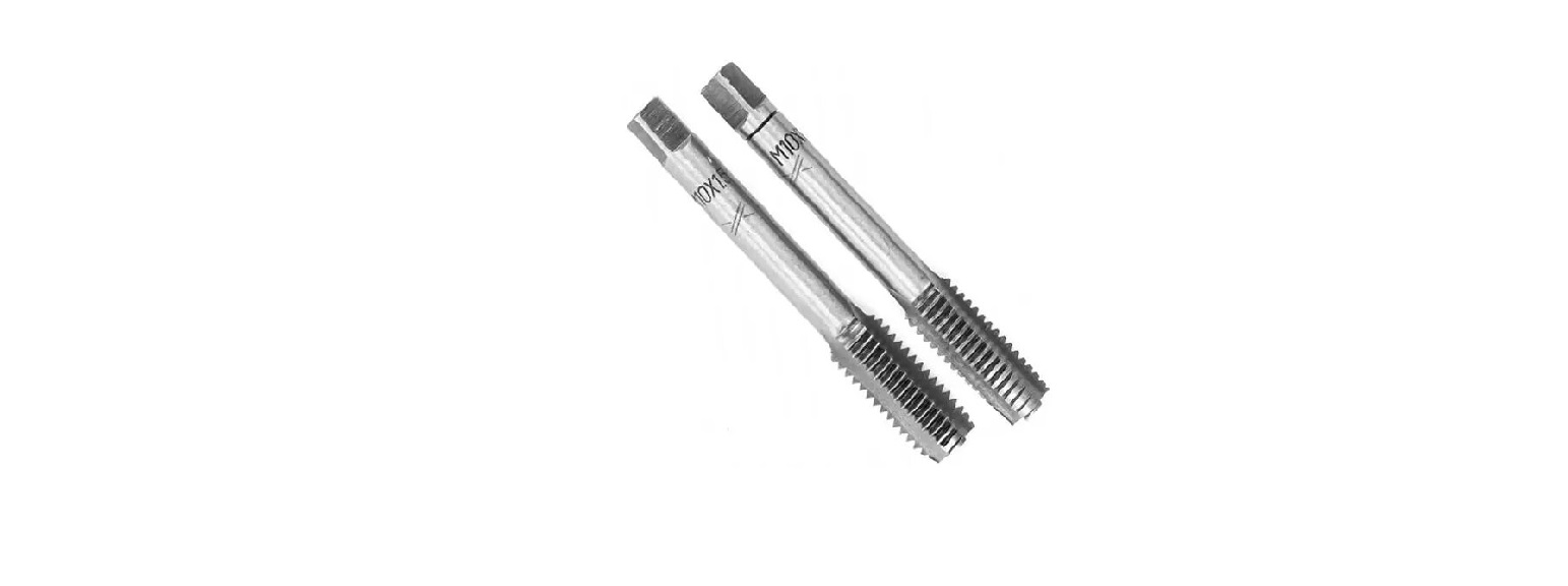 Мітчик VIROK М10 х 1,5; 2 шт.(№1+№2) сталь 9ХС. DIN 2181. ГОСТ 3266-81. - мініатюра 2