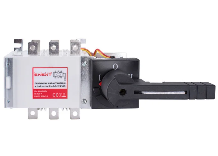 Перемикач навантаження ENEXT e.industrial.lbs.1-0-2.3.100 3P 100А - мініатюра 7