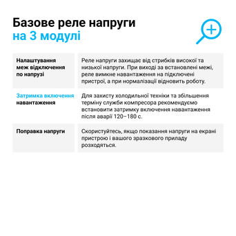 Реле напруги, 1ф., D40, 40А, Zubr, шт. - мініатюра 3