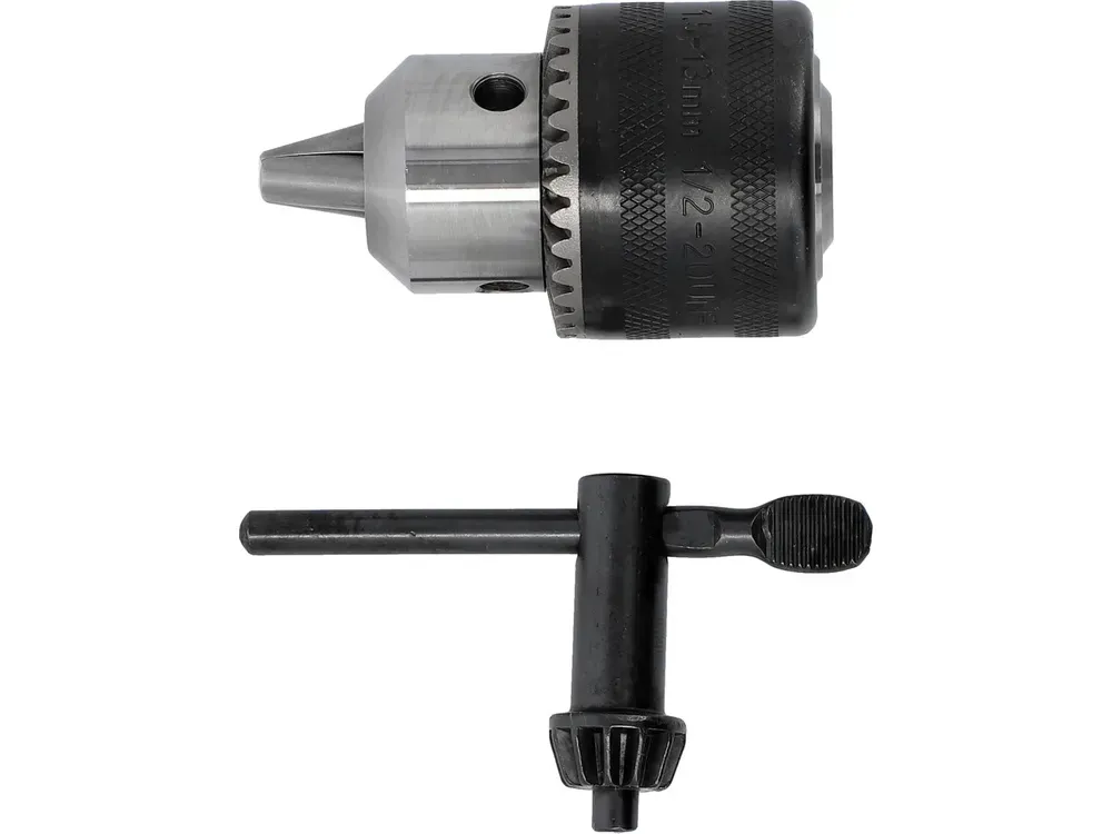 Патрон для дриля з ключем YATO G1/2 20 UNF, d:1,5-13 мм - мініатюра 2