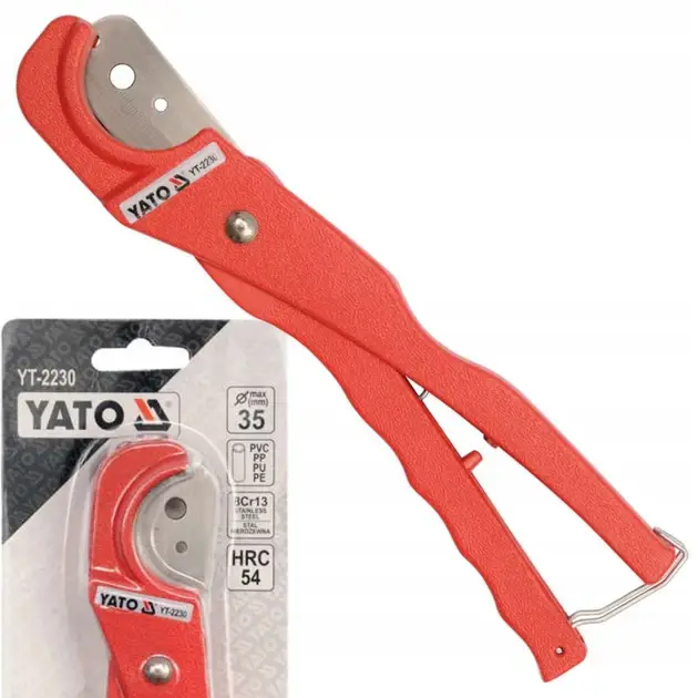 ТРУБОРІЗ ДЛЯ ПВХ ТРУБ YATO Ø35 ММ - мініатюра 4