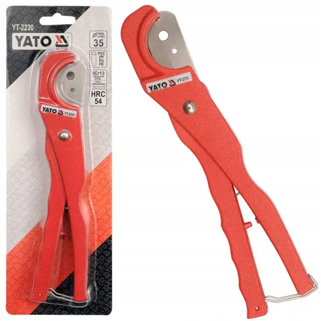 ТРУБОРІЗ ДЛЯ ПВХ ТРУБ YATO Ø35 ММ - мініатюра 6