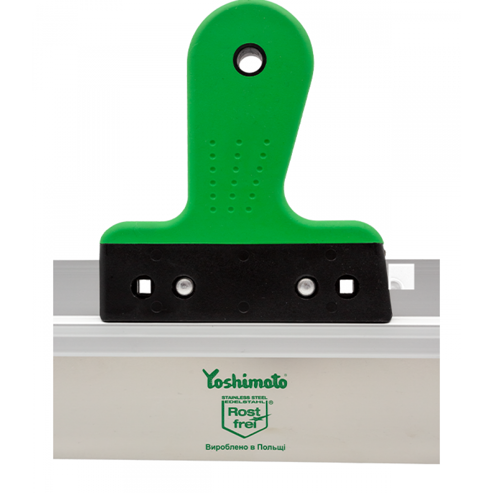 Шпатель фасадний нержавіючий Yoshimoto, ручка 2К, 550*60мм (уп.10шт) - мініатюра 4