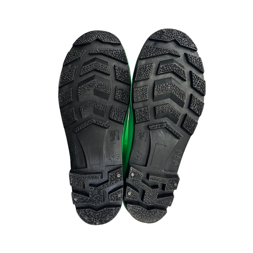 Чоботи гумові робочі Yoshimoto з ПВХ з металевим носком, зелені, розмір 45 (уп.10 шт) - мініатюра 3