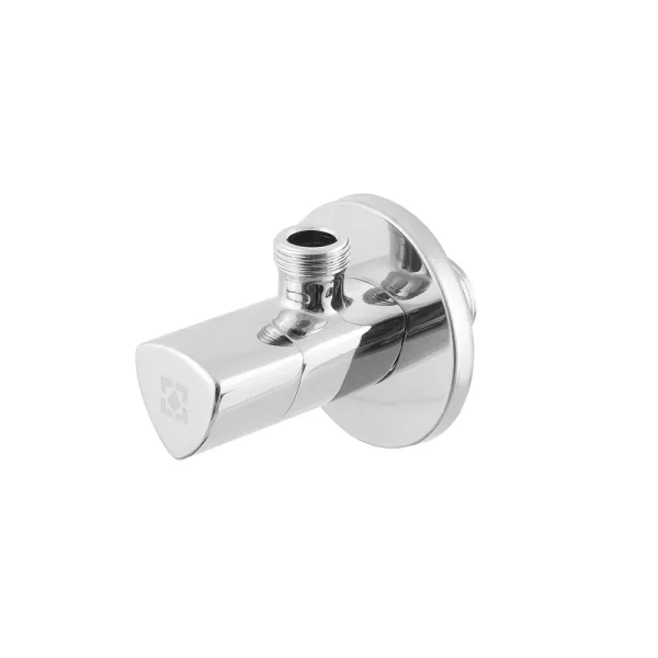 Кран прил. кут. 1/2"х 3/8" з керам. зап. ел., Relo Silver RAFTEС VKE801005N - мініатюра 3