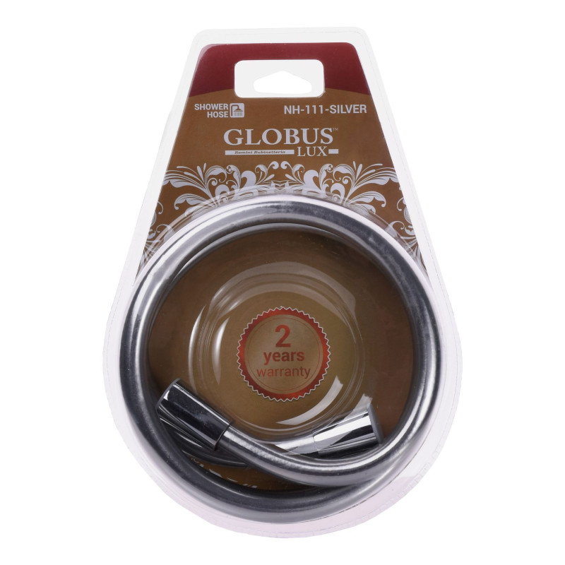 Шланг душовий Globus Lux NH-111-SILVER-150 - мініатюра 2