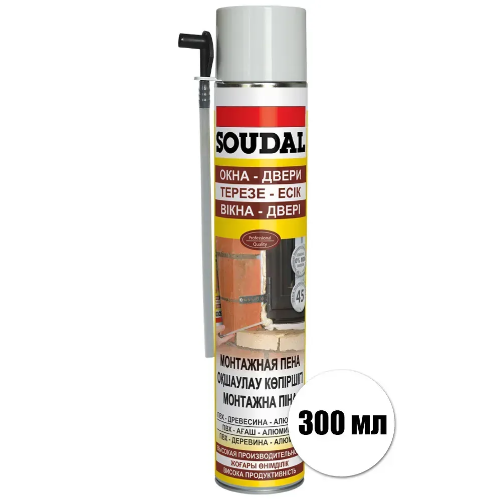 Піна монтажна SOUDAL 300мл - мініатюра 2