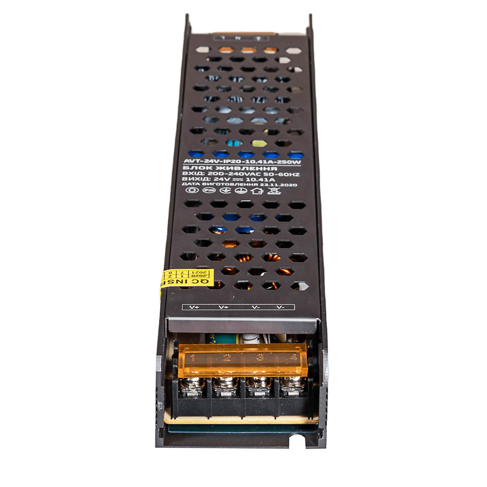 Блок живлення AVT 24V IP20 10,41А - 250W - мініатюра 2