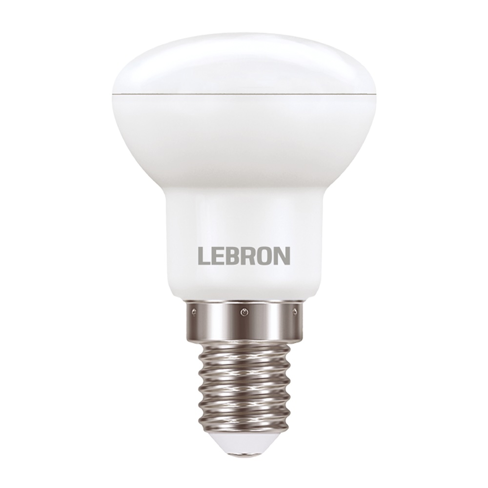 LED лампа LEBRON L-R50, 6W, 220V, E14, 4100K, 510 Lm - мініатюра 2