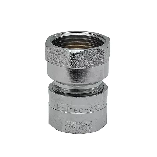 059236 |  Муфта затискна, ф 20х3/4", РВ, розбірна, COMPRESS, RAFTEC {60/240} MV-2002 - мініатюра 3