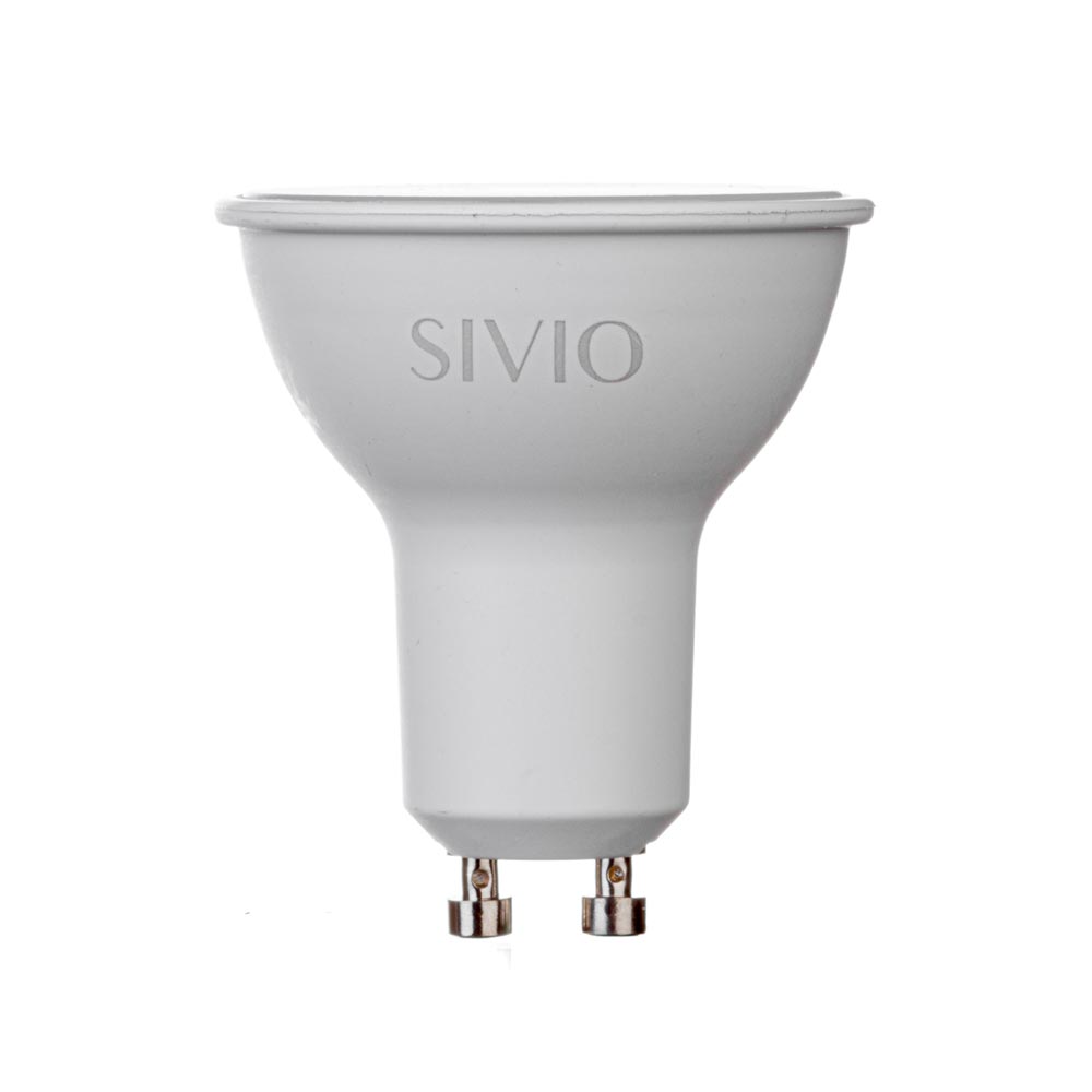 SIV-GU10-MR16-7W-4100K Світлодіодна лампа SIVIO - мініатюра 2