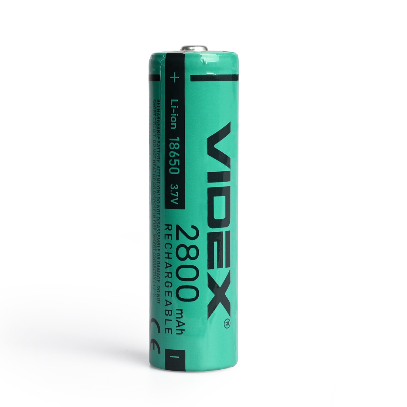Акумулятори Videx 18650 2800mAh bulk 1/pc - мініатюра 2
