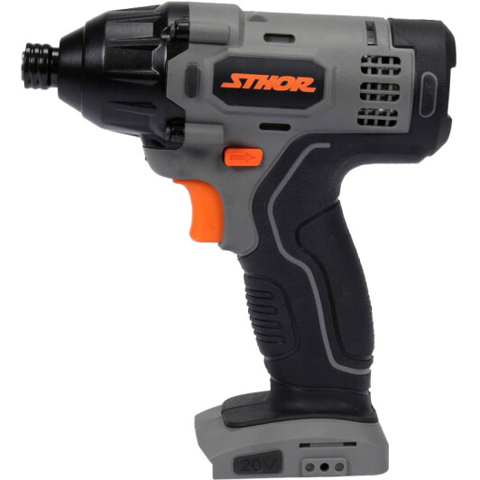 Гайковерт акумуляторний STHOR: 20V Li-Ion. КМ- 150 Nm, тримач 6-гран. 1/4"(БЕЗ АКУМУЛЯТОРА) - мініатюра 2