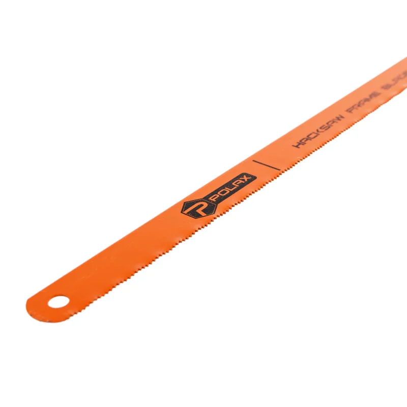 ПОЛОТНО НОЖІВКОВЕ ПО МЕТАЛУ POLAX 300Х12MM, 24TPI, (33-005) - мініатюра 2